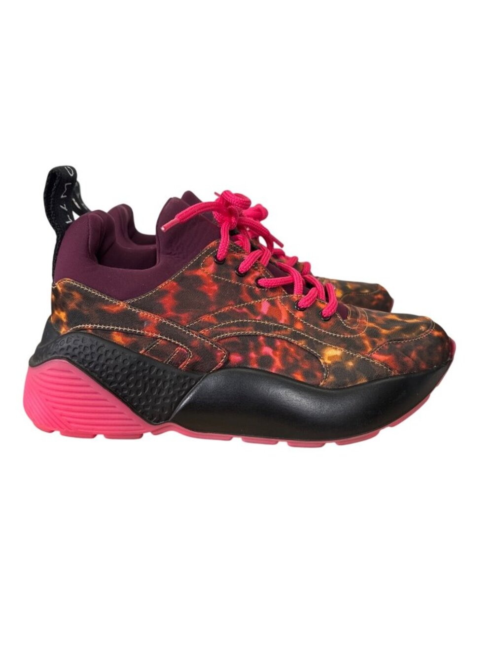 Stella McCartney Eclypse Sneakers in Leopard Size 36